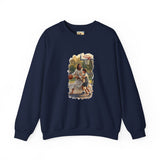 Funny Jesus Sweatshirt | Jesus Playing Basketball Christian Sweatshirt | Joyful Jesus