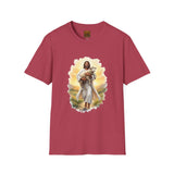 Lost Sheep Jesus Shirt, Good Shepherd Lamb Art, Christian Easter Faith Tee