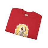 Jesus Sweatshirt | He Is Risen Christian Crewneck Sweatshirt | Joyful Jesus
