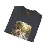 Jesus Shirt | Fly Fishing Jesus Christian Shirt | Joyful Jesus God Shirt