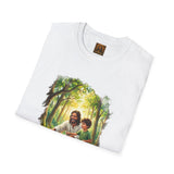 Jesus Easter Egg Hunt Shirt, Christian Kids Easter Art, Family Faith Spring Tee