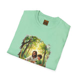 Jesus Easter Egg Hunt Shirt, Christian Kids Easter Art, Family Faith Spring Tee