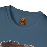 Funny Jesus Shirt | Jesus Lifting Weights Christian T Shirt | Faith Apparel