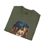 Jesus Shirt | Camping with Jesus Christian T Shirt | Faith Apparel