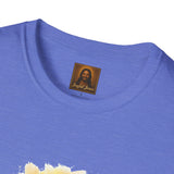 He Is Risen Easter Shirt, Joyful Jesus Resurrection Art, Christian Faith Tee