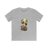 Kids Christian Shirt | Jesus Playing Chess Funny Jesus Kids T Shirt | Joyful Jesus
