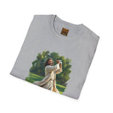 God Shirt | Jesus Playing Golf Christian T Shirt | Faith Apparel