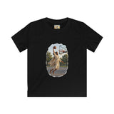 Kids Jesus Dunking Shirt | Jesus Slam Dunk Funny Christian Basketball Kids T Shirt | Joyful Jesus