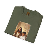 Christian T Shirt | Jesus Playing Video Games Funny Jesus Shirt | Joyful Jesus
