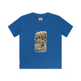 Kids Funny Jesus Shirt | Jesus Playing Basketball Christian Kids T Shirt | Joyful Jesus