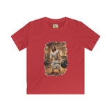 Kids Funny Jesus Shirt | Jesus Lifting Weights Christian Kids T Shirt | Faith Apparel