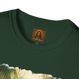 Christian Shirt | Jesus with Baby Otters Funny Christian T Shirt | Joyful Jesus