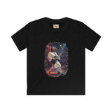 Kids Christian Shirt | Jesus Playing Guitar at Concert Kids T Shirt | Joyful Jesus Faith Shirt