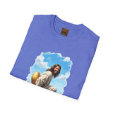 Jesus Easter Egg Shirt, Funny Christian Easter Art, Golden Egg Faith Tee