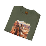 Jesus Shirt | Jesus on Horseback Christian Apparel | Joyful Jesus