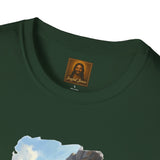 God Shirt | Jesus Hiking Mountain Christian T Shirt | Faith Apparel