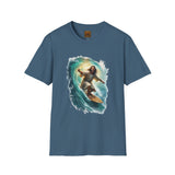 Jesus Shirt | Surfing Jesus Funny Christian T Shirt | Joyful Jesus
