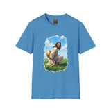 Jesus Easter Egg Shirt, Funny Christian Easter Art, Golden Egg Faith Tee