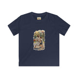 Kids Funny Jesus Shirt | Jesus Playing Basketball Christian Kids T Shirt | Joyful Jesus