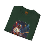 Christian T Shirt | Jesus Playing Bass at Concert | Joyful Jesus God Shirt