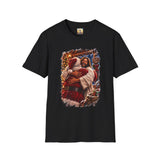 Jesus Hugging Santa Shirt | Funny Christian Christmas T Shirt | Joyful Jesus