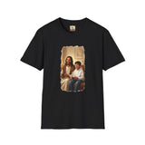 Christian T Shirt | Jesus Playing Video Games Funny Jesus Shirt | Joyful Jesus