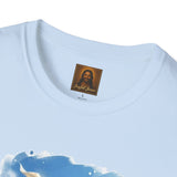 God Shirt | Jesus Snowboarding Christian T Shirt | Joyful Jesus Faith Apparel