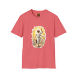 He Is Risen Easter Shirt, Joyful Jesus Resurrection Art, Christian Faith Tee