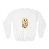Kids Jesus Sweatshirt | He Is Risen Christian Kids Crewneck Sweatshirt | Joyful Jesus