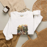 Funny Jesus Sweatshirt | Jesus Playing Basketball Christian Sweatshirt | Joyful Jesus