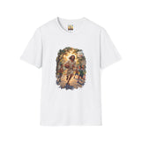 Jesus Basketball Shirt | Jesus Playing Basketball with Kids Christian T Shirt | Joyful Jesus