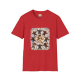 Christmas Jesus Shirt | Snow Angels with Jesus Christian Christmas T Shirt | Joyful Jesus