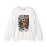 Jesus Caroling Sweatshirt | Jesus Singing Christmas Carols Christian Crewneck | Joyful Jesus