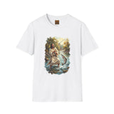 Jesus Shirt | Fly Fishing Jesus Christian Shirt | Joyful Jesus God Shirt