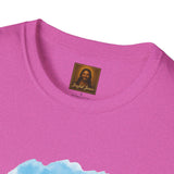 Jesus Easter Egg Roll Shirt, Kids and Jesus Spring Art, Christian Family Tee