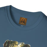Religious Shirt | Jesus Walking in the Woods Christian T Shirt | Faith Shirt
