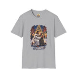 Jesus Hug Shirt | Jesus Embracing a Stranger on Christmas Night Christian Tee | Joyful Jesus