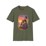 Jesus Shirt | Jesus on the Beach Christian Apparel | Joyful Jesus Faith Shirt