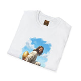 Jesus Easter Egg Shirt, Funny Christian Easter Art, Golden Egg Faith Tee