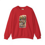 Funny Jesus Sweatshirt | Jesus Playing Basketball Christian Sweatshirt | Joyful Jesus