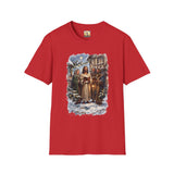 Jesus Caroling Shirt | Jesus Singing Christmas Carols Christian Christmas T Shirt | Joyful Jesus