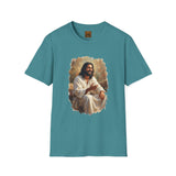 Faith Shirt | Jesus Telling Stories Christian T Shirt | Joyful Jesus