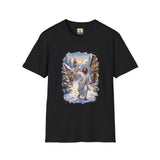 Jesus Snowball Fight Shirt | Funny Christian Christmas T Shirt | Joyful Jesus