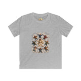 Kids Christmas Jesus Shirt | Snow Angels with Jesus Christian Christmas Kids T Shirt | Joyful Jesus
