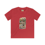 Kids Funny Jesus Shirt | Jesus Playing Basketball Christian Kids T Shirt | Joyful Jesus
