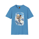 God Shirt | Jesus Snowboarding Christian T Shirt | Joyful Jesus Faith Apparel