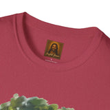 God Shirt | Jesus Playing Golf Christian T Shirt | Faith Apparel
