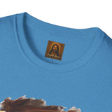 Funny Jesus Shirt | Jesus Lifting Weights Christian T Shirt | Faith Apparel