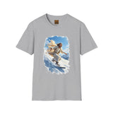 God Shirt | Jesus Snowboarding Christian T Shirt | Joyful Jesus Faith Apparel