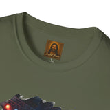 God Shirt | Jesus Playing Drums at Concert Christian T Shirt | Joyful Jesus